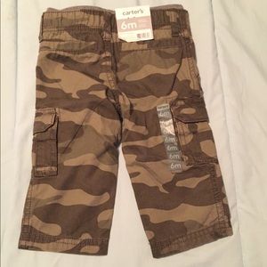 Carter’s size 6 months boys camouflage pants